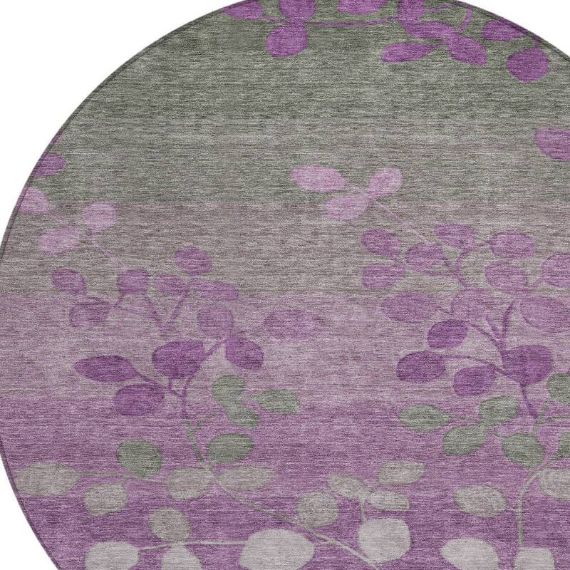 HomeRoots Floral Transitional Rectangle Outdoor Rug