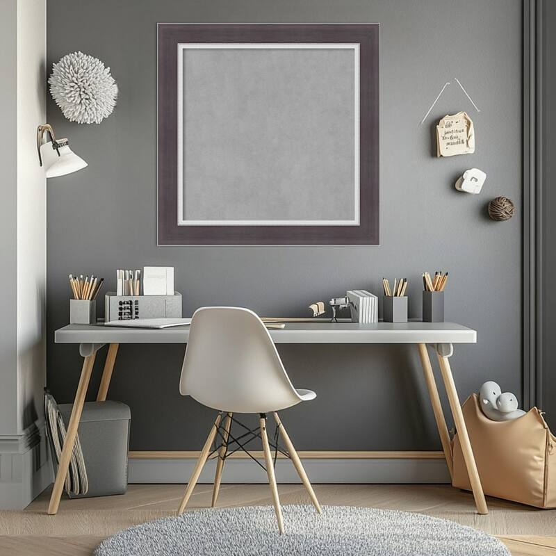 Amanti Art Ellie Brown Silver Framed