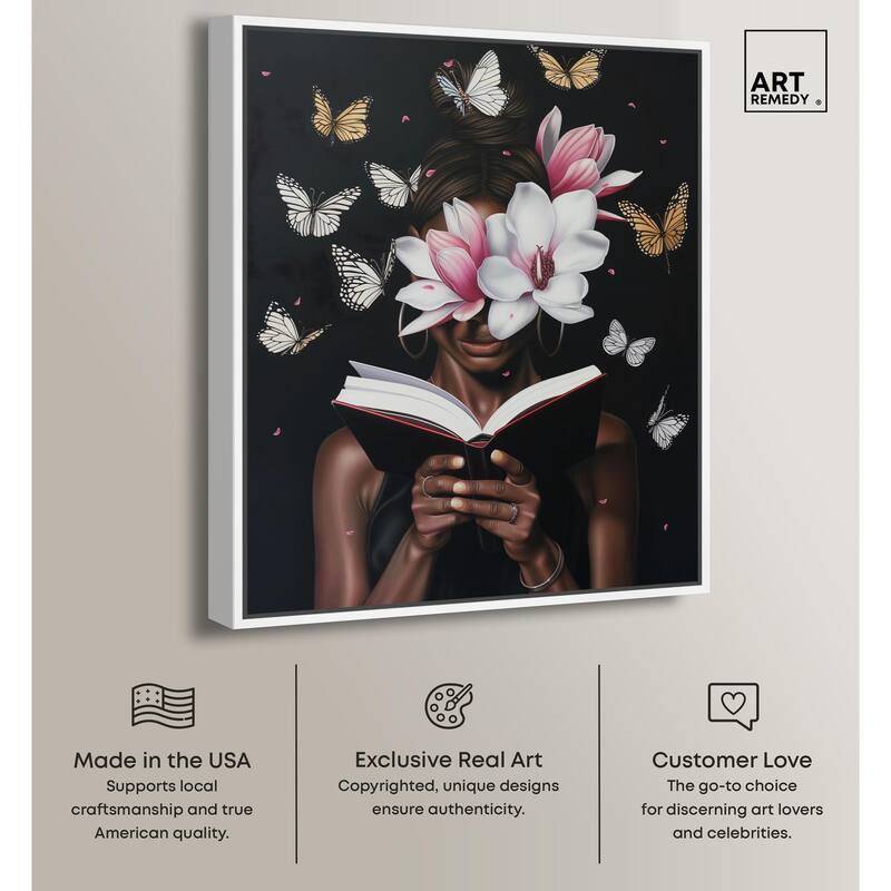 Pages of Flight Canvas by Art Remedy