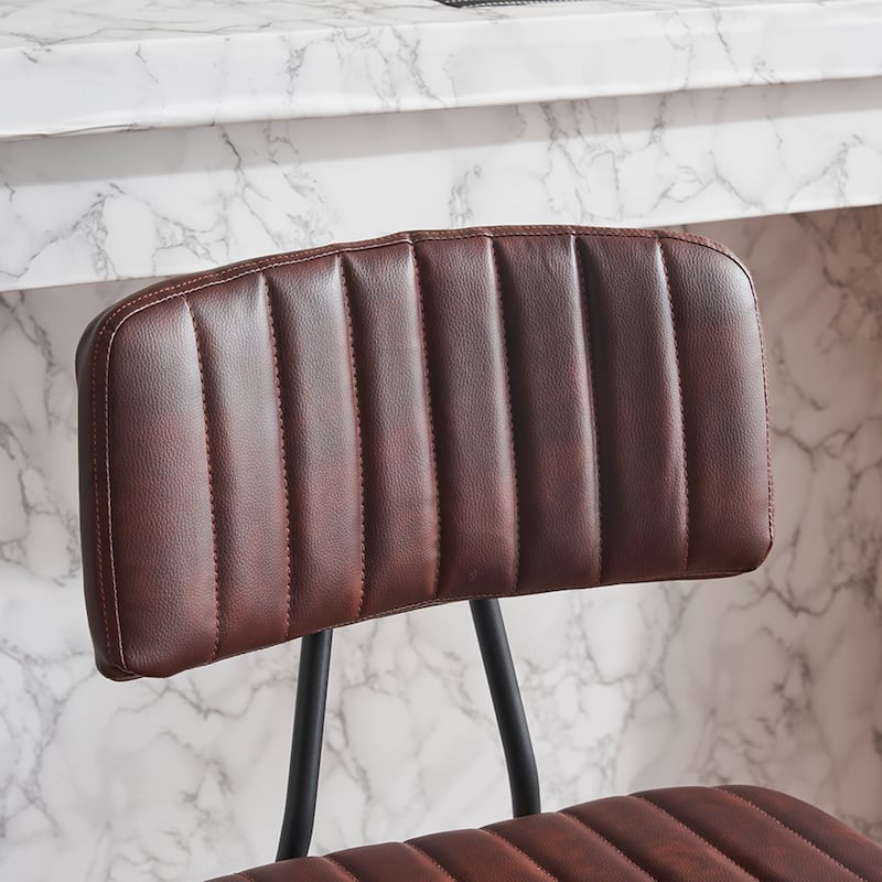 Upholstered Counter Height Chairs Side Chairs Set of 2