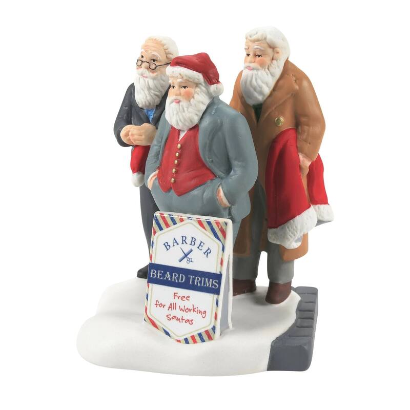 Department 56 Christmas In The City A Shave In Time For Christmas Figure - 6013407