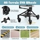 preview thumbnail 17 of 18, Gymax Lightweight Baby Stroller Compact & Airplane-Friendly Travel