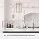 preview thumbnail 6 of 14, Hunter Astwood 1-Light Pendant - Kitchen Island, Dining Room, Entry - Art Deco, Contemporary, Clear Glass