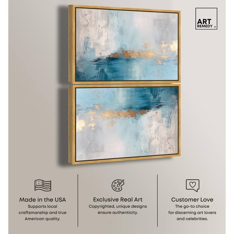 Turbulence II Canvas by Art Remedy