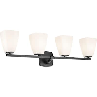 Kichler 55217 Marant 4 Light 33" Wide Vanity Light with Opal Glass