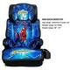 preview thumbnail 3 of 6, KidsEmbrace Spider-Man High Back Booster Car Seat, Spider-Man Blue Suit