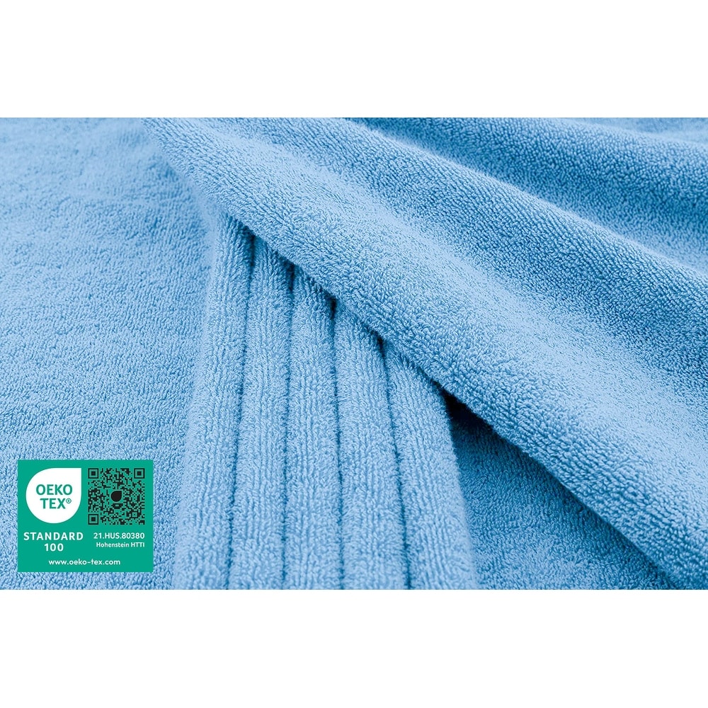 100% Cotton Extra Large Oversized Bath Towel Turquoise Blue Bath Sheet  40x80