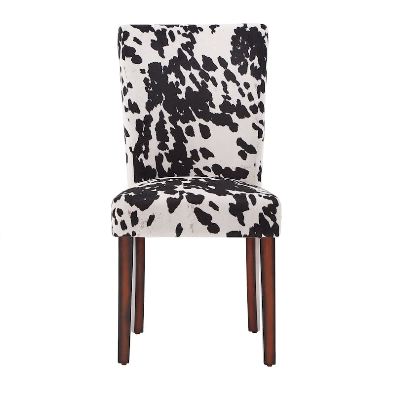 Portman Cowhide Parson Dining Chairs (Set of 2) by iNSPIRE Q Bold