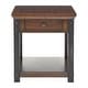 preview thumbnail 2 of 15, Richter Wood End Table by iNSPIRE Q Classic