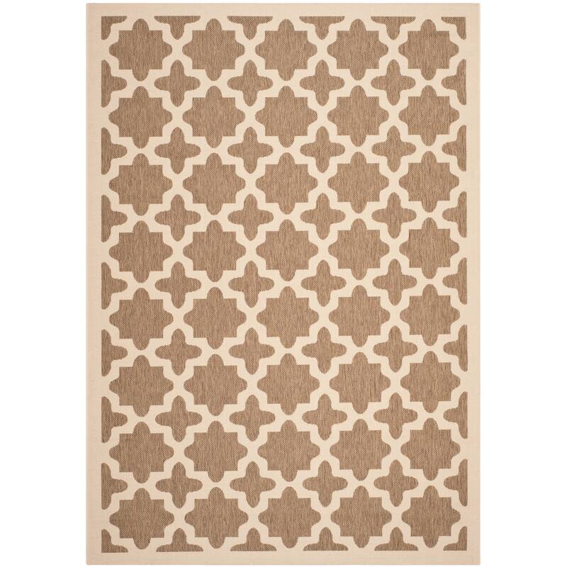 SAFAVIEH Courtyard Dorthey Indoor/ Outdoor Waterproof Patio Backyard Rug