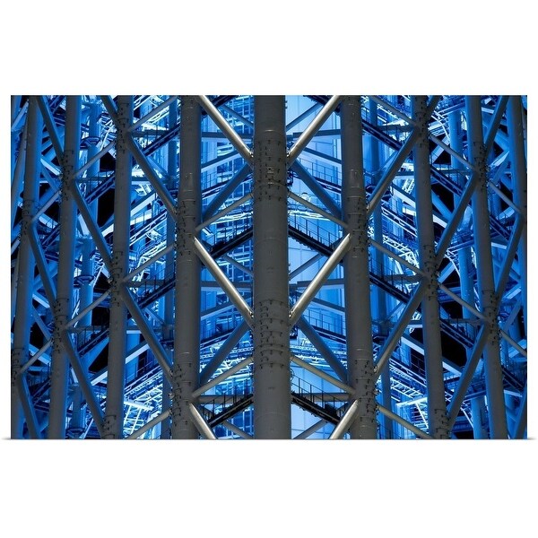 "Metalwork - Tokyo Sky Tree" Poster Print