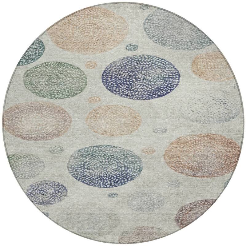 HomeRoots Geometric Transitional Rectangle Outdoor Rug