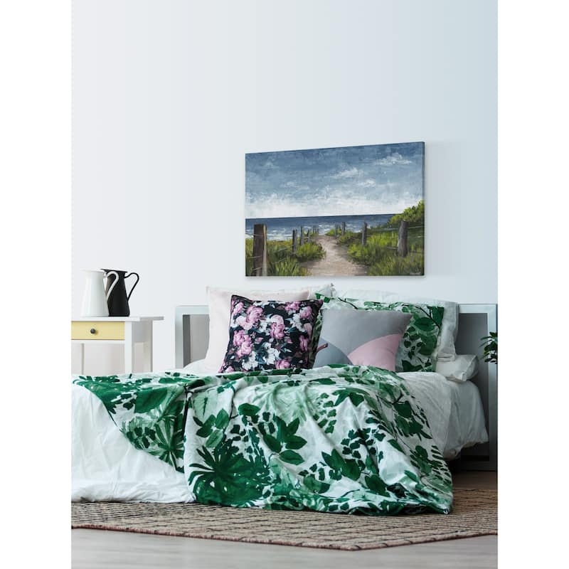 'Ocean Lover' Painting Print on Wrapped Canvas