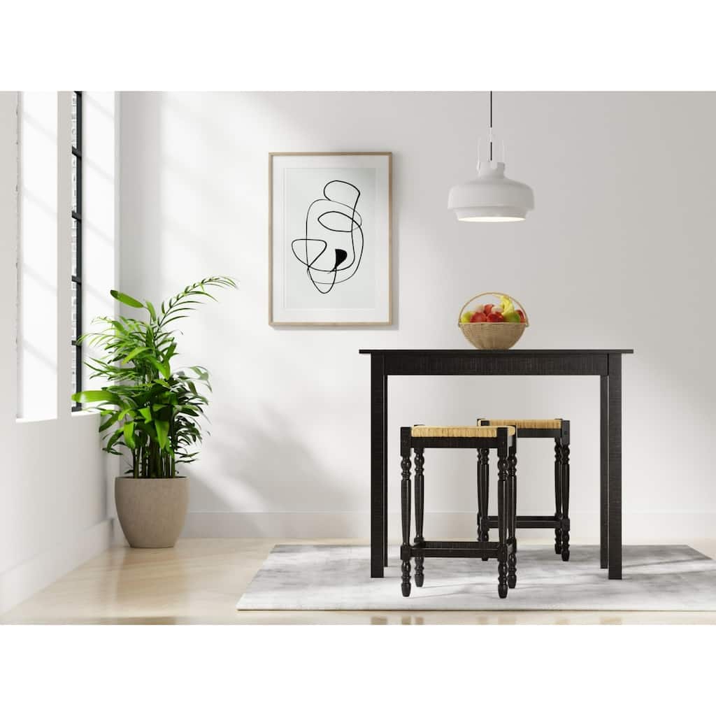 Pub Bar Table - 42" - Espresso Brown Finish