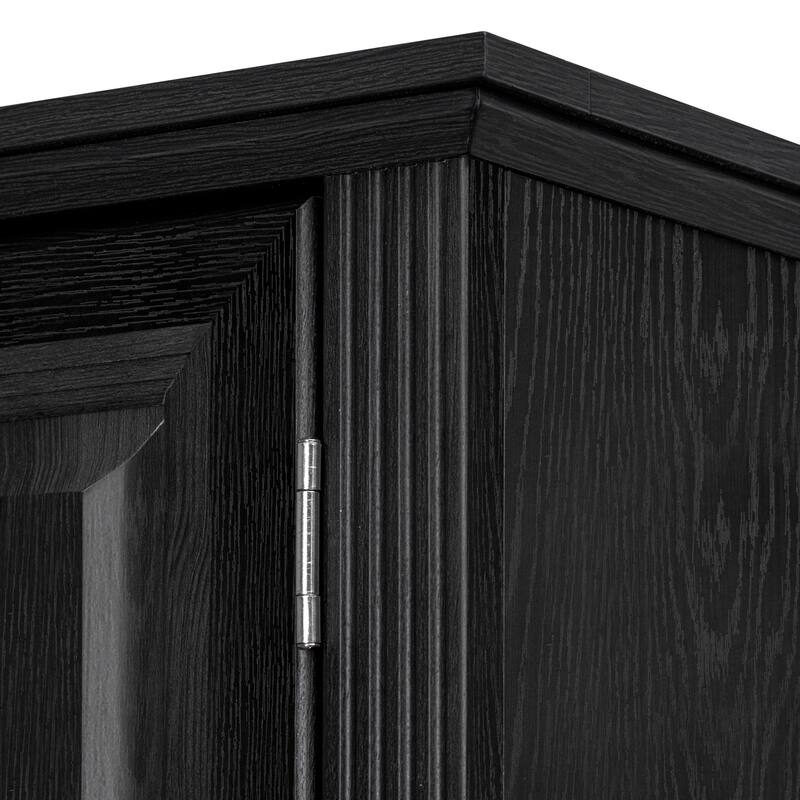 Roomfitters 71" Tall Kitchen Pantry Cabinet with 3 Pull-Out Organizers & 6 Door Shelves