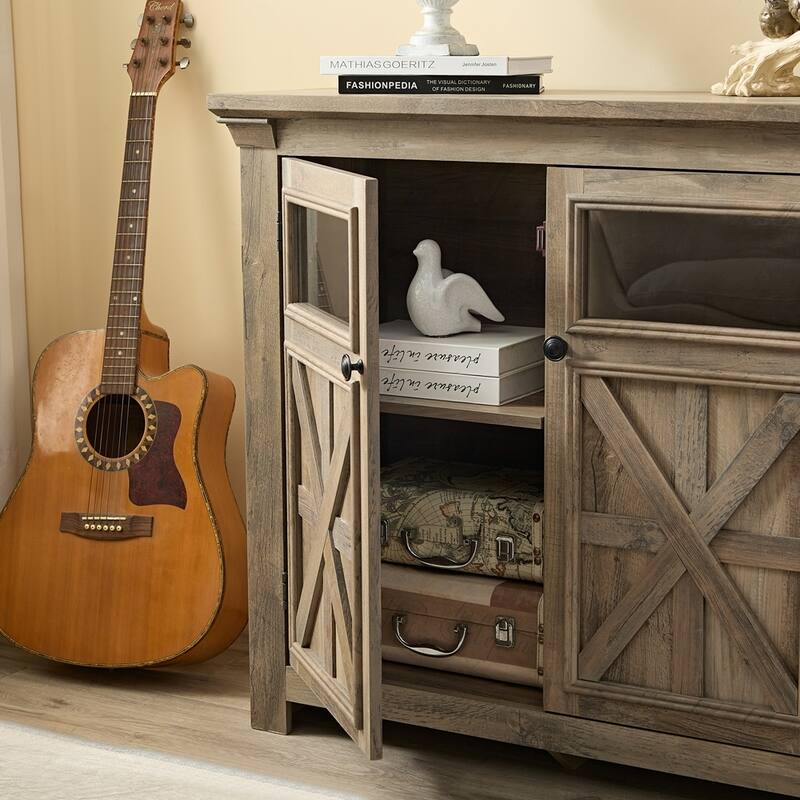 Large Buffet Sideboard Cabinet Bar Wine Cabinet