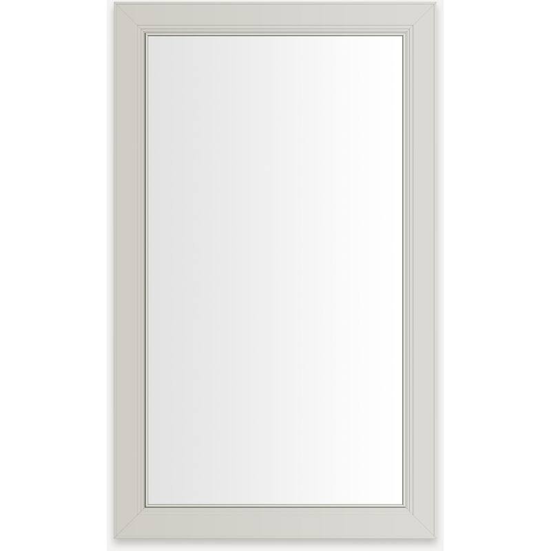 Robern D2C2440D4MESC Main Line 23-1/4" x 39-3/8" Framed Single Door - Polished Nickel - Nickel Finish