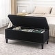 preview thumbnail 29 of 48, Adeco Storage Ottoman 41" Tufted Bench for Living Room Bedroom