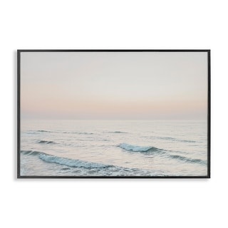 Stupell Rolling Waves At Dawn Framed Giclee Art Design By Sisi and Seb ...