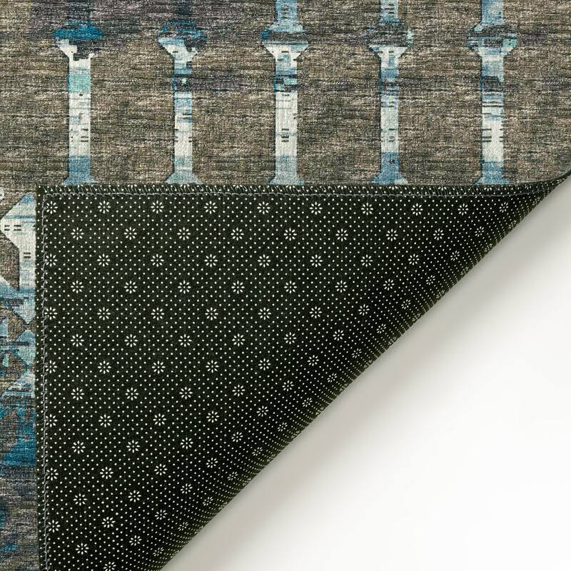 Indoor/ Outdoor Addison Bravado Morroccan Washable Area Rug