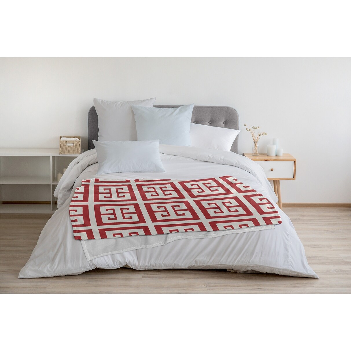 e by Design Subline Fleece Throw Blanket Weight 1.95