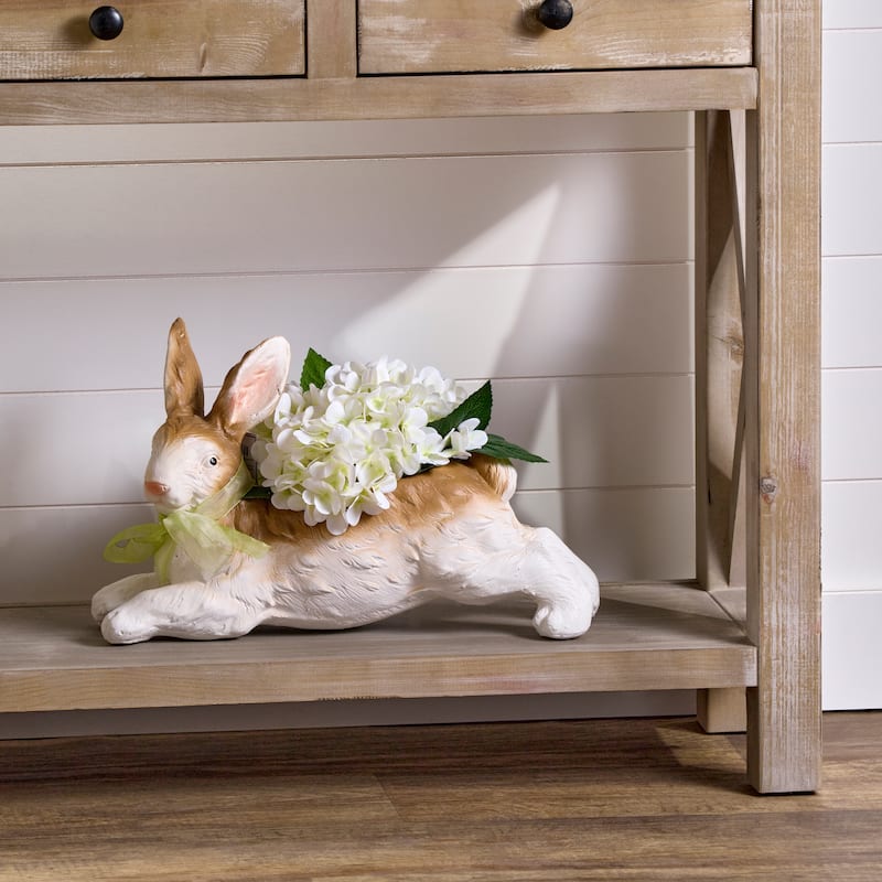 Mgo Leaping Bunny Planter 18.5" - 18.5