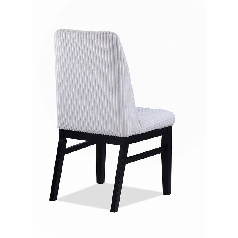 2pc Contemporary Upholstered Side Chair,only chairs