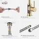 preview thumbnail 24 of 63, Single-Hole Pull-Down Kitchen Faucet with Sprayer and Magnetic Docking