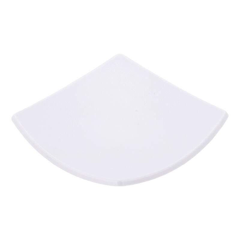 Waterproof Curved Soap Holder for Bathroom 3.74"x3.74"x0.71" 1 Pc
