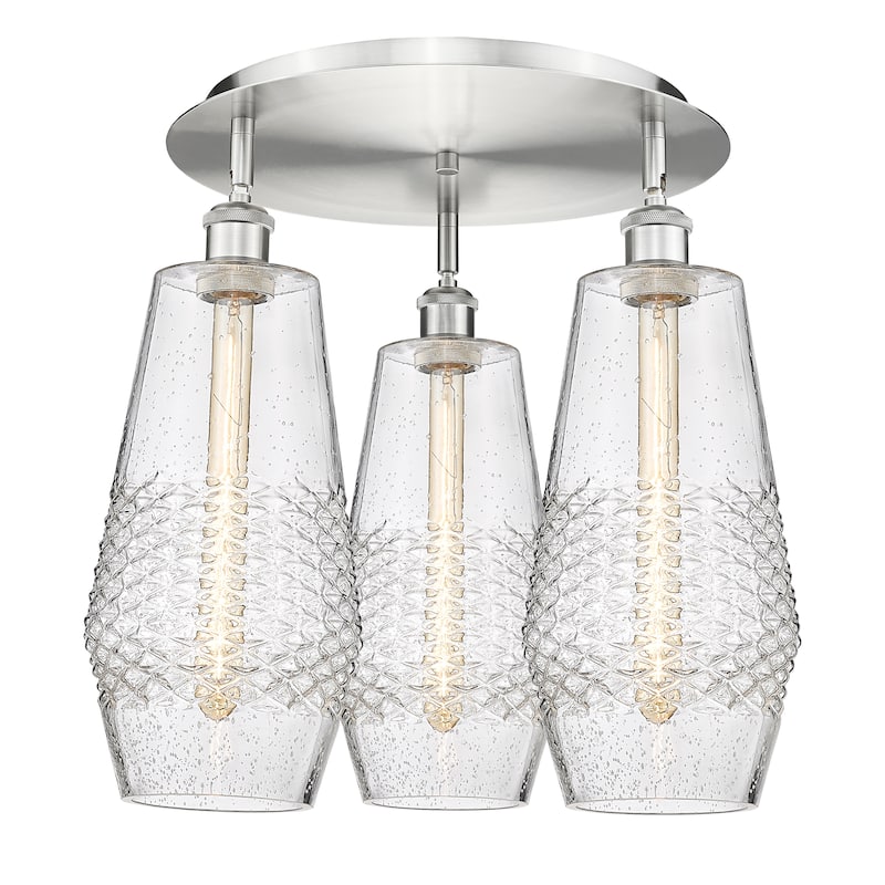 Innovations Lighting Windham - 3 Light 19" Flush Mount