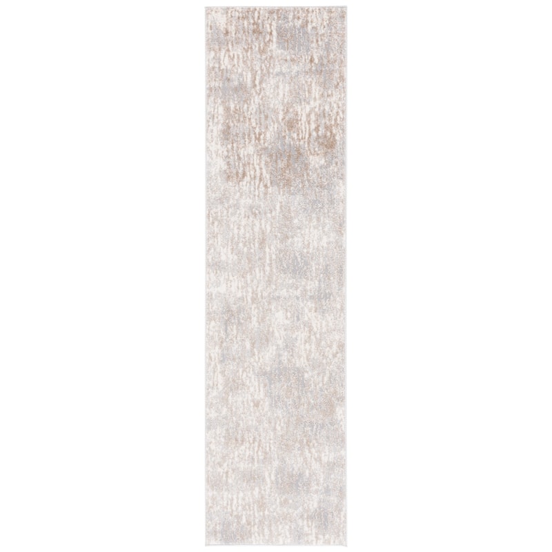 SAFAVIEH Lagoon Priama Modern Abstract Rug - 2'2" x 8' Runner - Beige/Grey