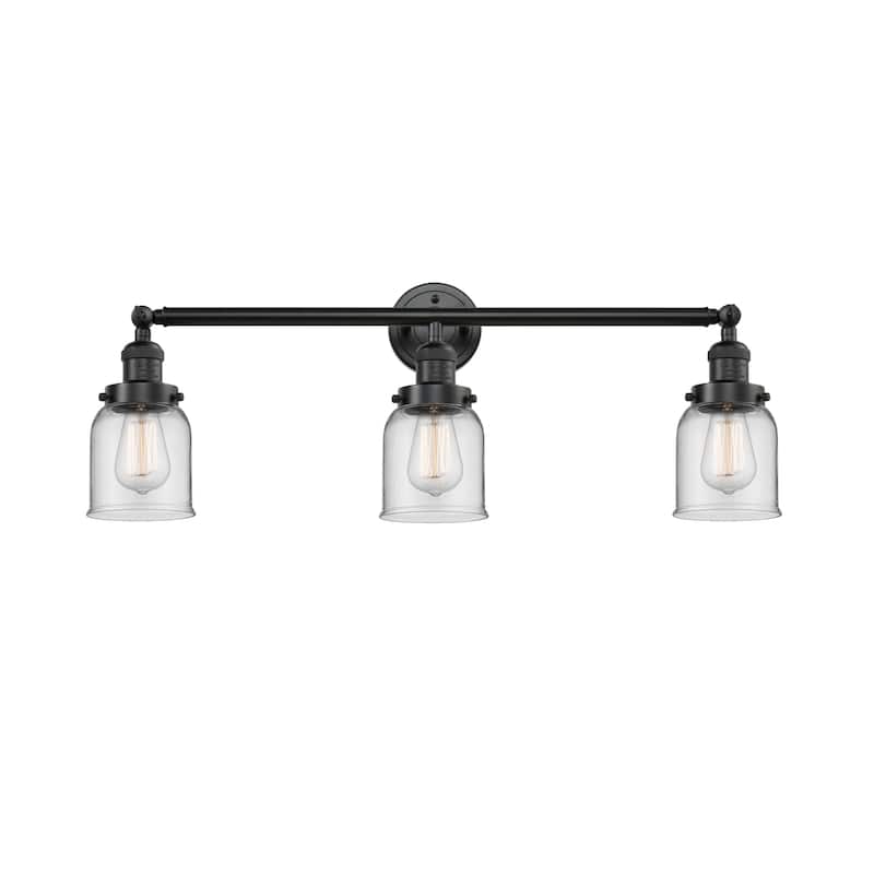 Innovations Lighting Small Bell 3 Light 30" Wide Bathroom Vanity Light