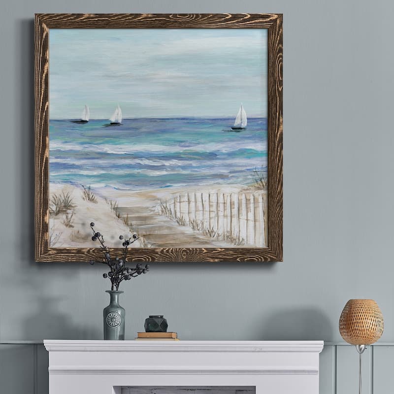 Gulf Shores III-Premium Framed Canvas - Ready to Hang