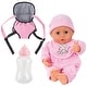 preview thumbnail 1 of 3, Bayer: My First: Words Baby Doll Carrier Set