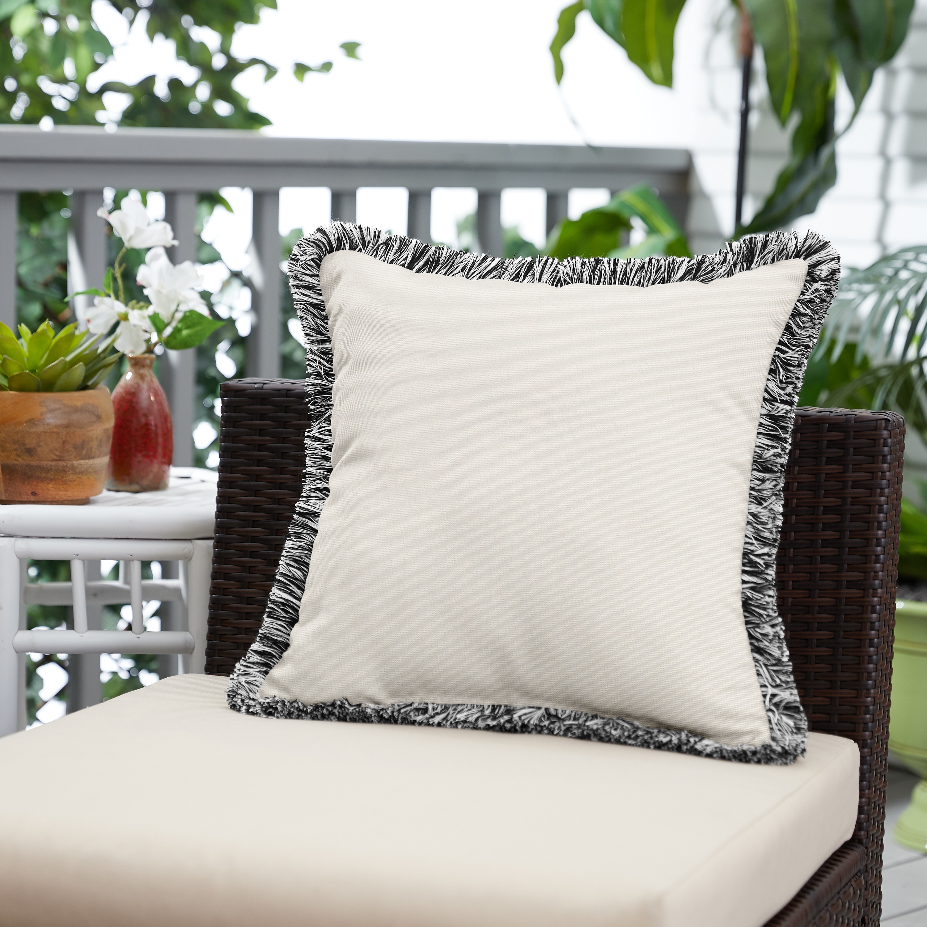 Fairfield Weather Soft Indoor/Outdoor Pillow, Size: 18 inch x 18 inch