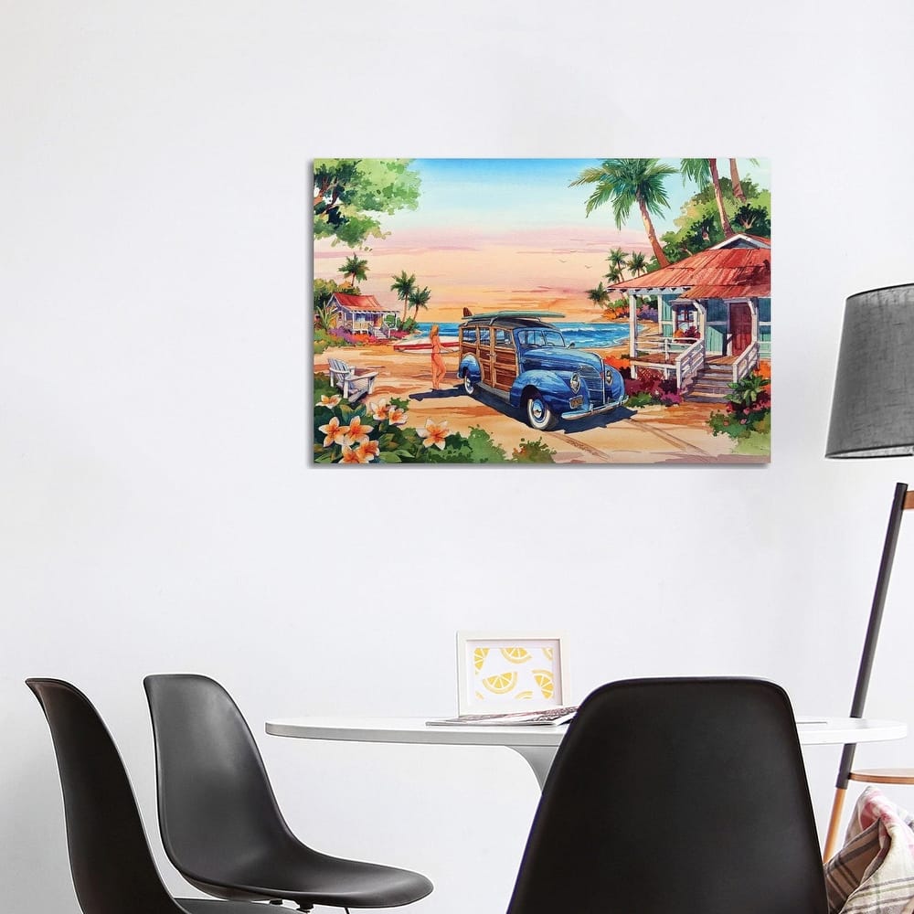 iCanvas "Wahine Wood" by Bill Drysdale Canvas Print