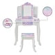 preview thumbnail 9 of 14, Teamson Kids- Fashion Giraffe Prints Gisele Play Vanity Set