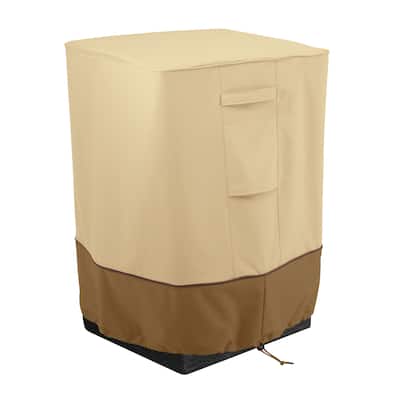 Classic Accessories Veranda Water-Resistant 21 Inch Outdoor Fire Column Cover