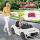 preview thumbnail 11 of 35, Costway 12V Licensed Bentley Bacalar Kids Electric Ride-on Car with - See Details