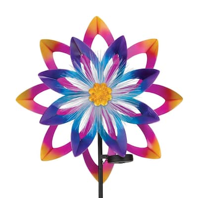 19" Burst Solar Wind Spinner - Flower
