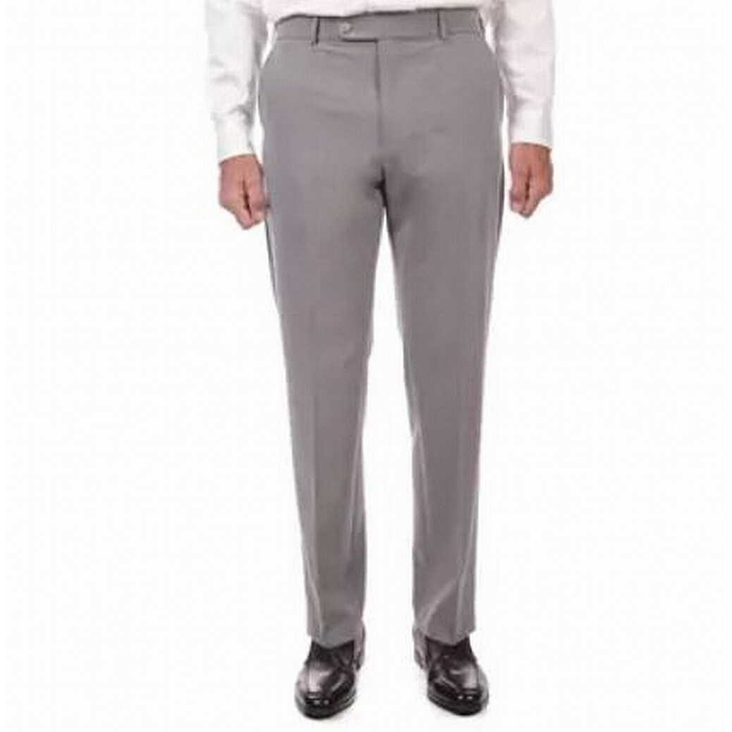 Shop 1946 By Ballin Mens Dress Pants Gray Size 36x30 Flat Front