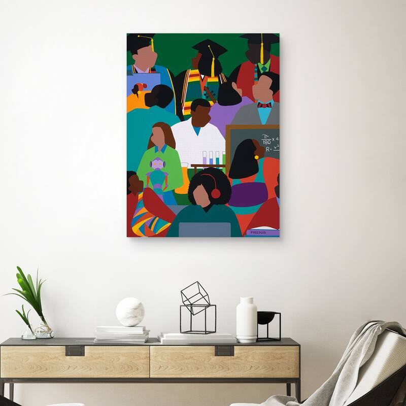 Honors Mindset by Synthia SAINT JAMES Canvas Art Print