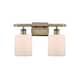 Option Matte White / Antique Brass