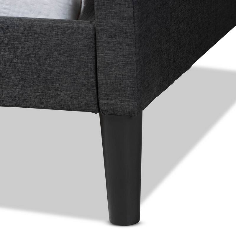 Milligan Modern & Contemporary Fabric Upholstered Wood Daybed-Full