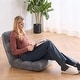preview thumbnail 10 of 21, Floor Chair with Backrest Adjustable Folding Sofa Chair for Kids & Adults