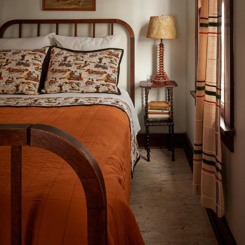 Camp Wandawega Sportsmen's Reversible Cotton Quilt Set