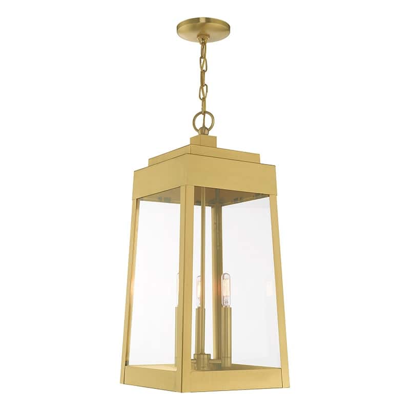 Livex Lighting 3-Light Outdoor Pendant Lantern, 20860