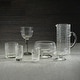 preview thumbnail 3 of 1, Tuscan Handmade Etched Glass Pitcher