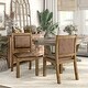 preview thumbnail 5 of 16, Matthias Rustic Wood Dining Chairs (Set of 2) by Furniture of America