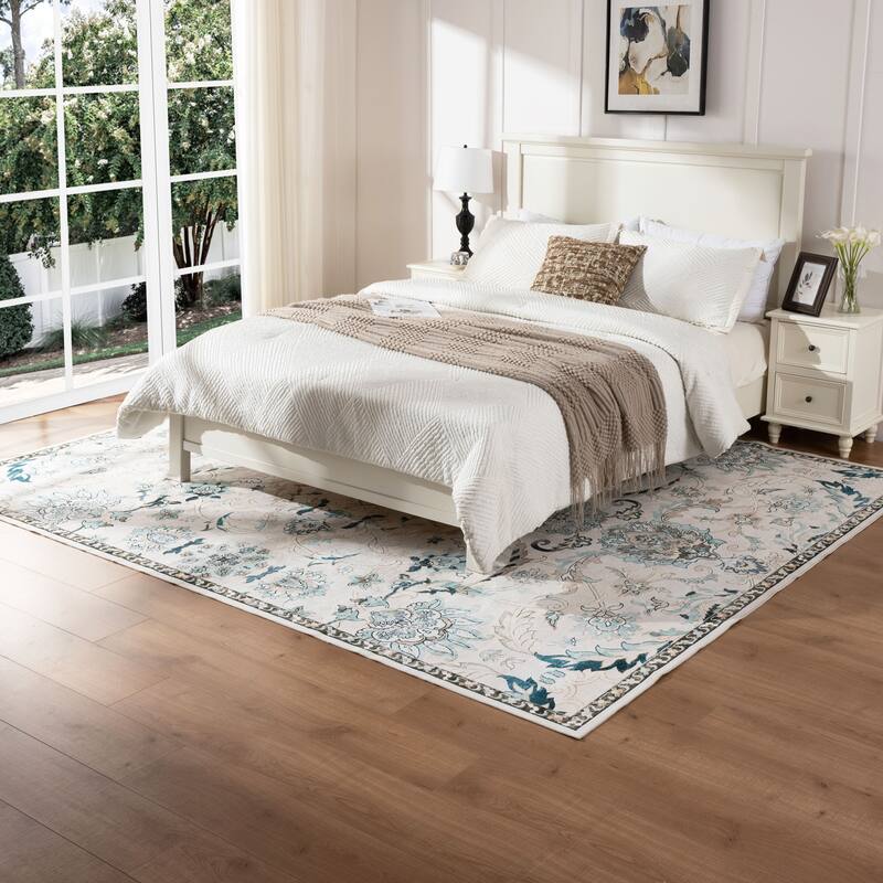 Soft and Non-Slip Machine-Washable Foldable Multi-Use Area Rug